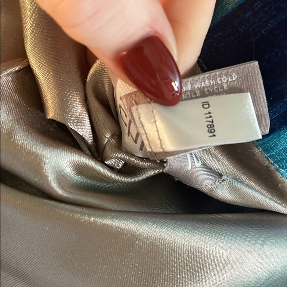 Chico’s Open Lightweight Jacket Embroidered Chicos 3 XL - Picture 7 of 7